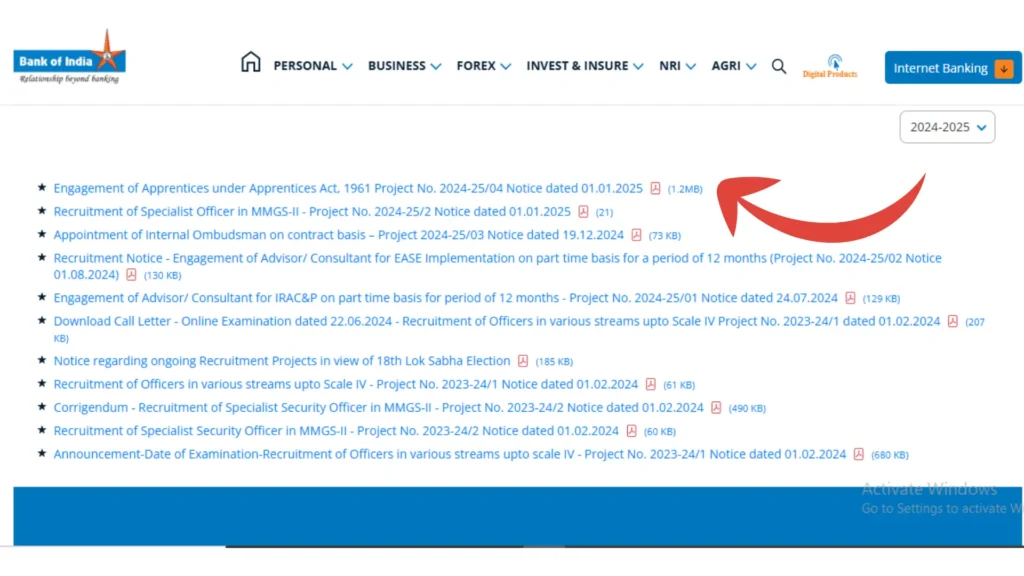 Bank Of India Recruitment 2025: BOI में सरकारी नौकरी का सुनहरा अवसर, 400 पदों पर भर्ती, जल्द करें आवेदन!