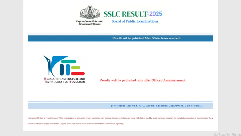 Kerala SSLC Result 2025: आज जारी होगा केरल बोर्ड 10वीं का रिजल्ट, जानिए कैसे और कहां देखें मार्कशीट