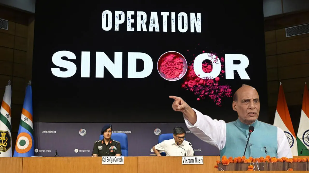 Operation Sindoor: 100 आतंकियों के सफाए से दहला पाकिस्तान, राजनाथ सिंह ने किया बड़ा खुलासा