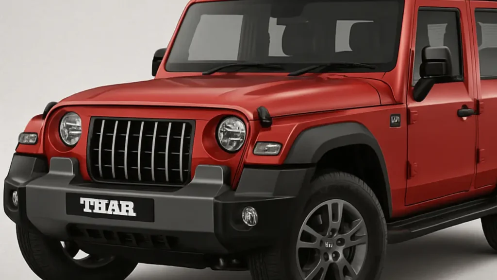 Mahindra Thar 5-Door की लॉन्च डेट से पहले ही मचा तहलका! जानिए नए मॉडल की सारी डिटेल्स