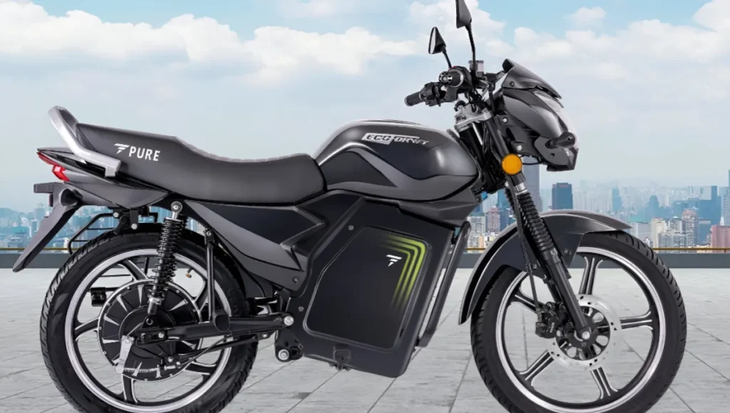 Pure EV EcoDryft: ₹1 लाख में 3kWh बैटरी, 135Km रेंज और डिजिटल फीचर्स वाली शानदार इलेक्ट्रिक बाइक