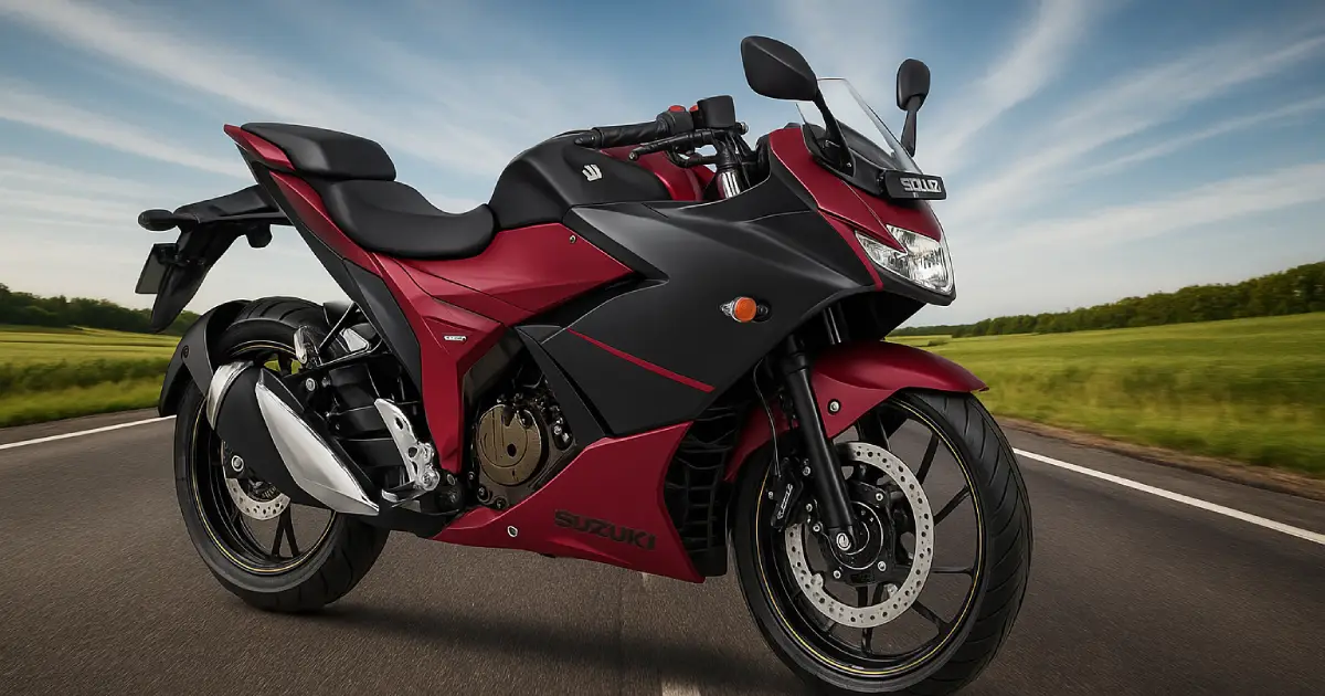 155cc इंजन और 50KM माइलेज के साथ आई Suzuki Gixxer SF स्टाइलिश स्पोर्ट बाइक