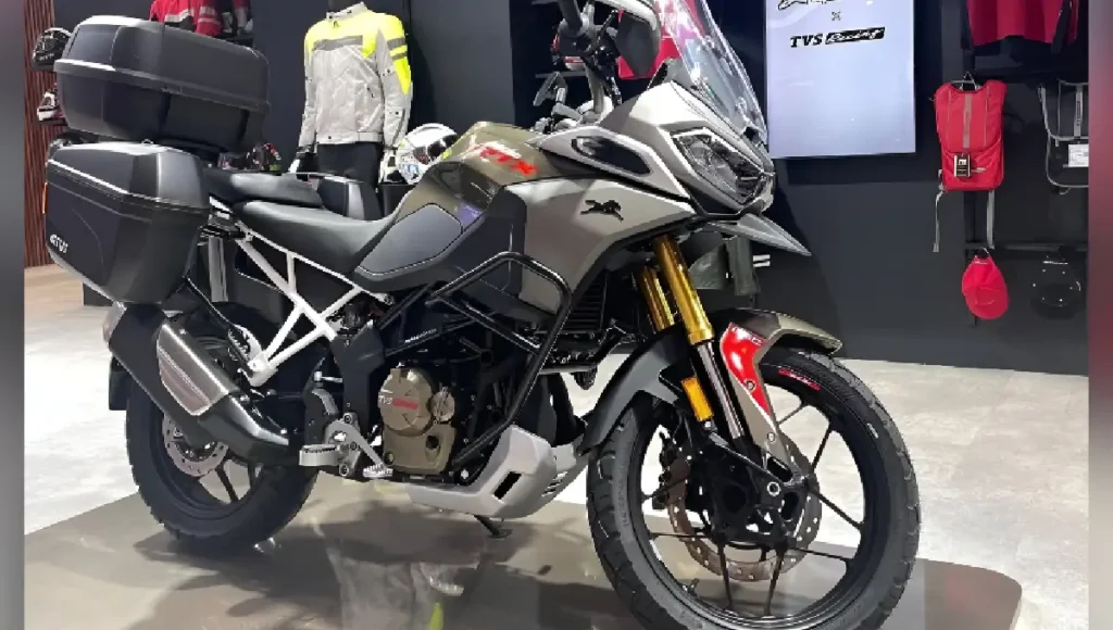 TVS Apache RTX 300: लॉन्च से पहले लीक हुआ लुक, मिलेगा दमदार 300cc इंजन और एडवेंचर फीचर्स
