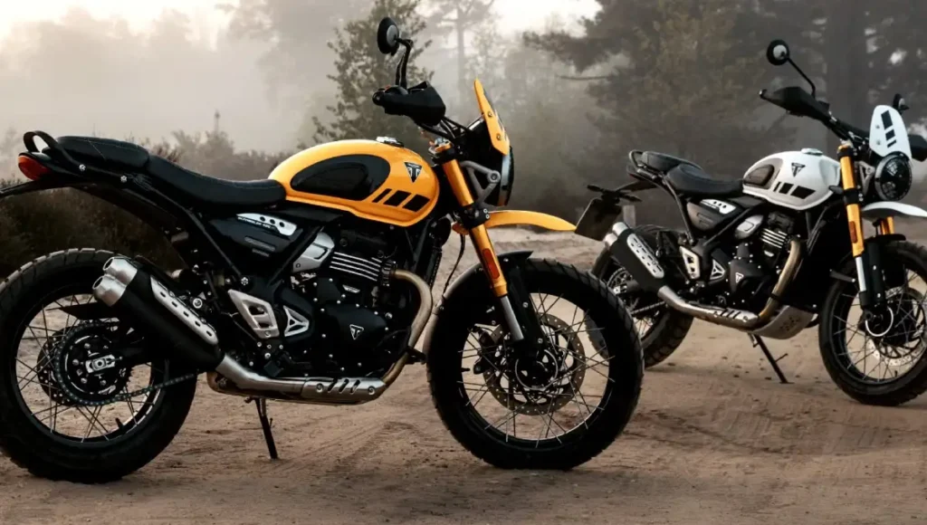 Triumph Scrambler 400 XC के ट्यूबलेस स्पोक व्हील्स की कीमत आई सामने – जानें इंजन और फीचर्स