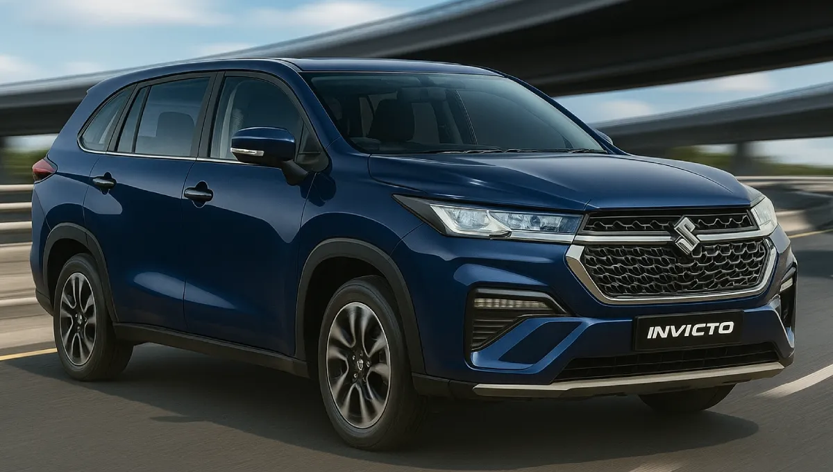 Maruti Invicto Hybrid MPV – 7-सीटर कार में मिलेगा 23.24KM माइलेज और प्रीमियम SUV जैसा लुक