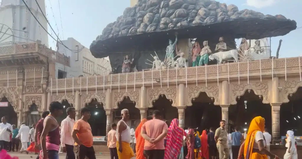 Devotees visiting temple during Adhik Maas 2026 for worship and spiritual rituals