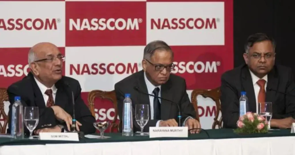 NASSCOM officials discussing hybrid work model and IT sector work from home policy in India