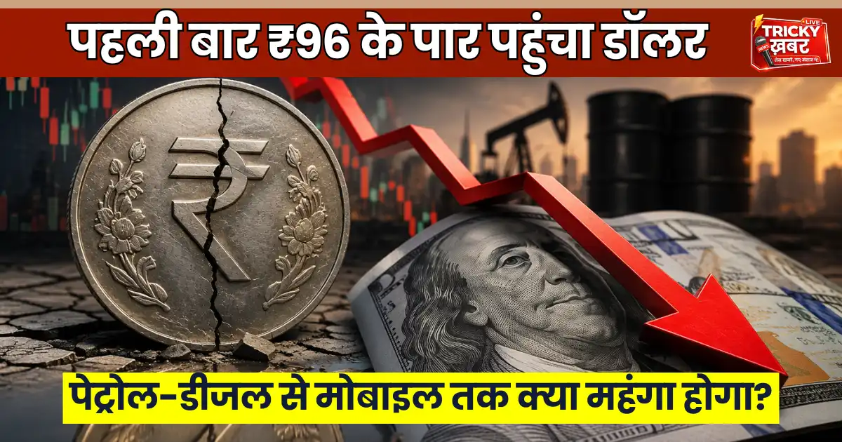 Rupee Record Low 2026 against US dollar amid crude oil price surge and market pressure